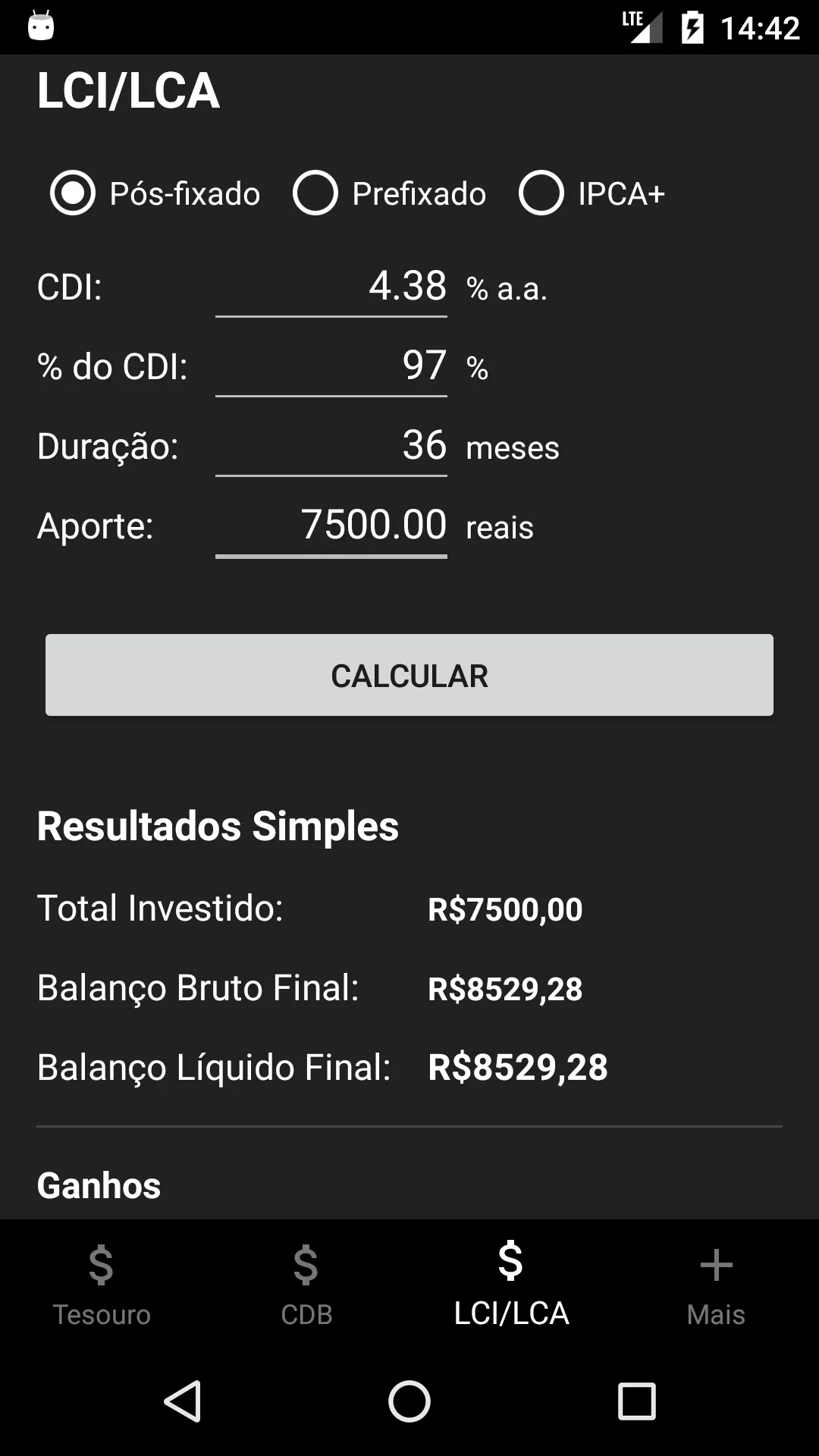 Simulador de Investimentos | Indus Appstore | Screenshot