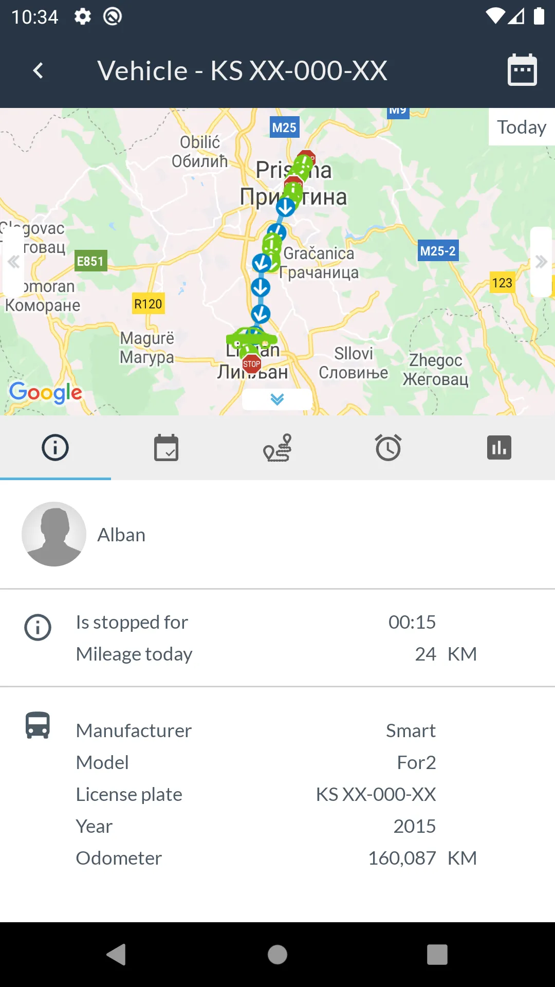 Frotcom Fleet Manager | Indus Appstore | Screenshot