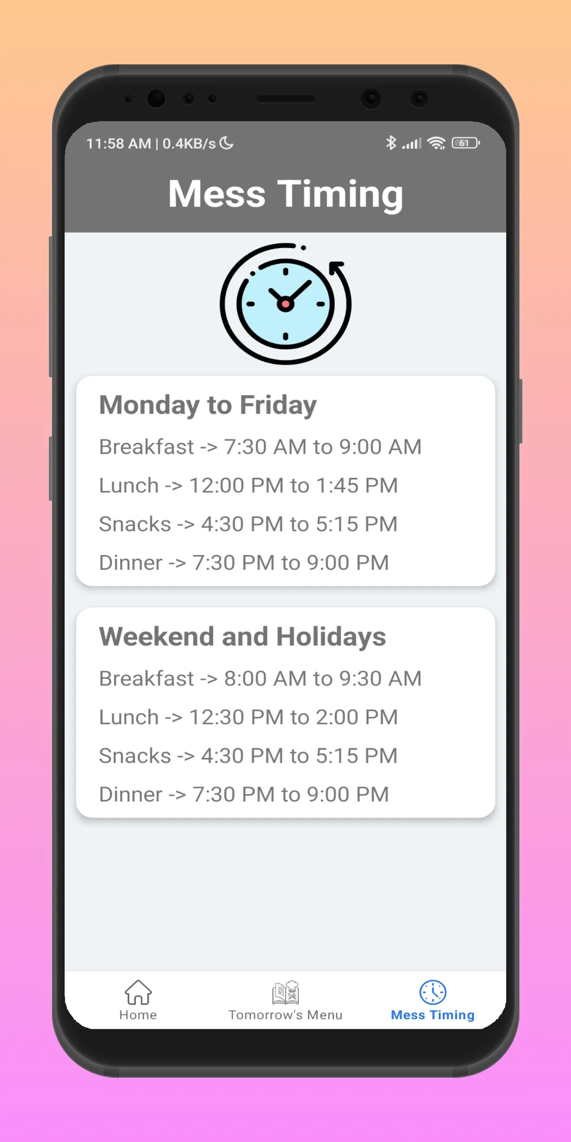 CuMeal | Indus Appstore | Screenshot