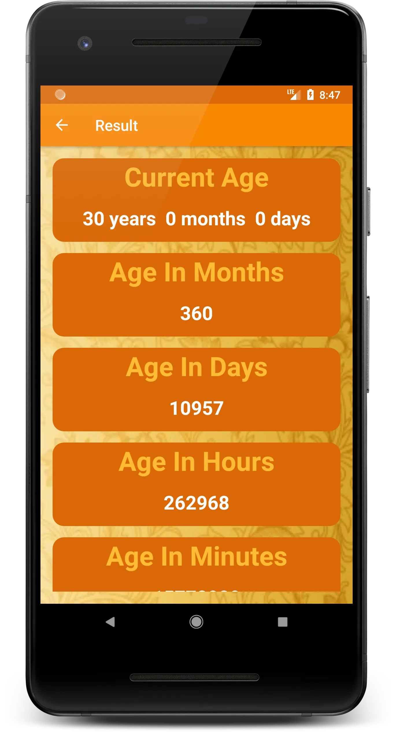 Age Calculator | Indus Appstore | Screenshot