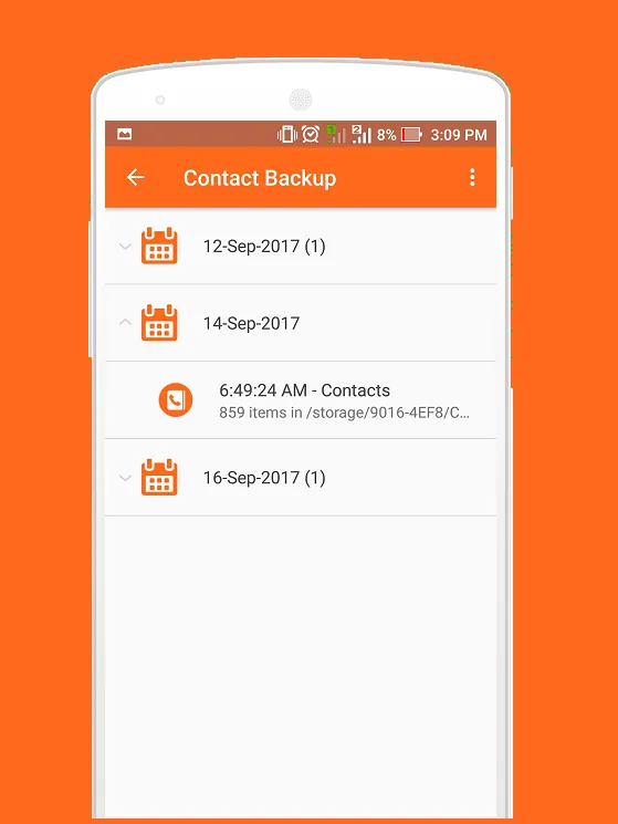 Easy Contact Backup | Indus Appstore | Screenshot