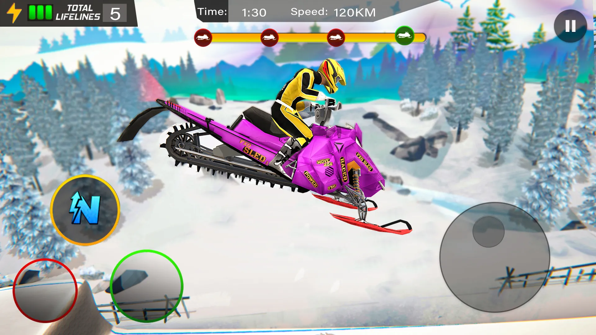 Bike Racing – Snocross Xtreme | Indus Appstore | Screenshot