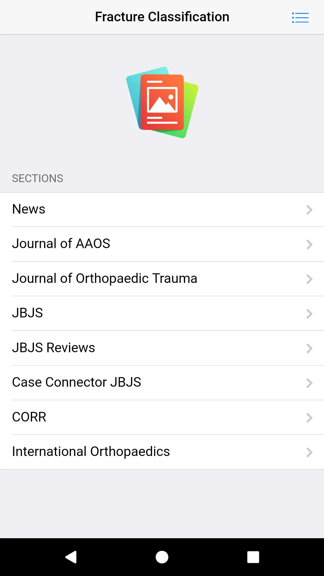 Fracture Classification (FC) | Indus Appstore | Screenshot