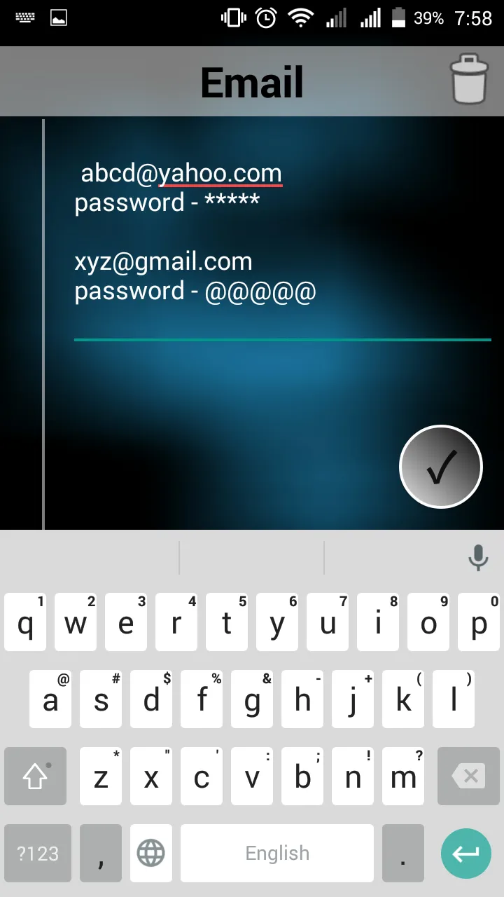 Black Note Notepad Notes | Indus Appstore | Screenshot