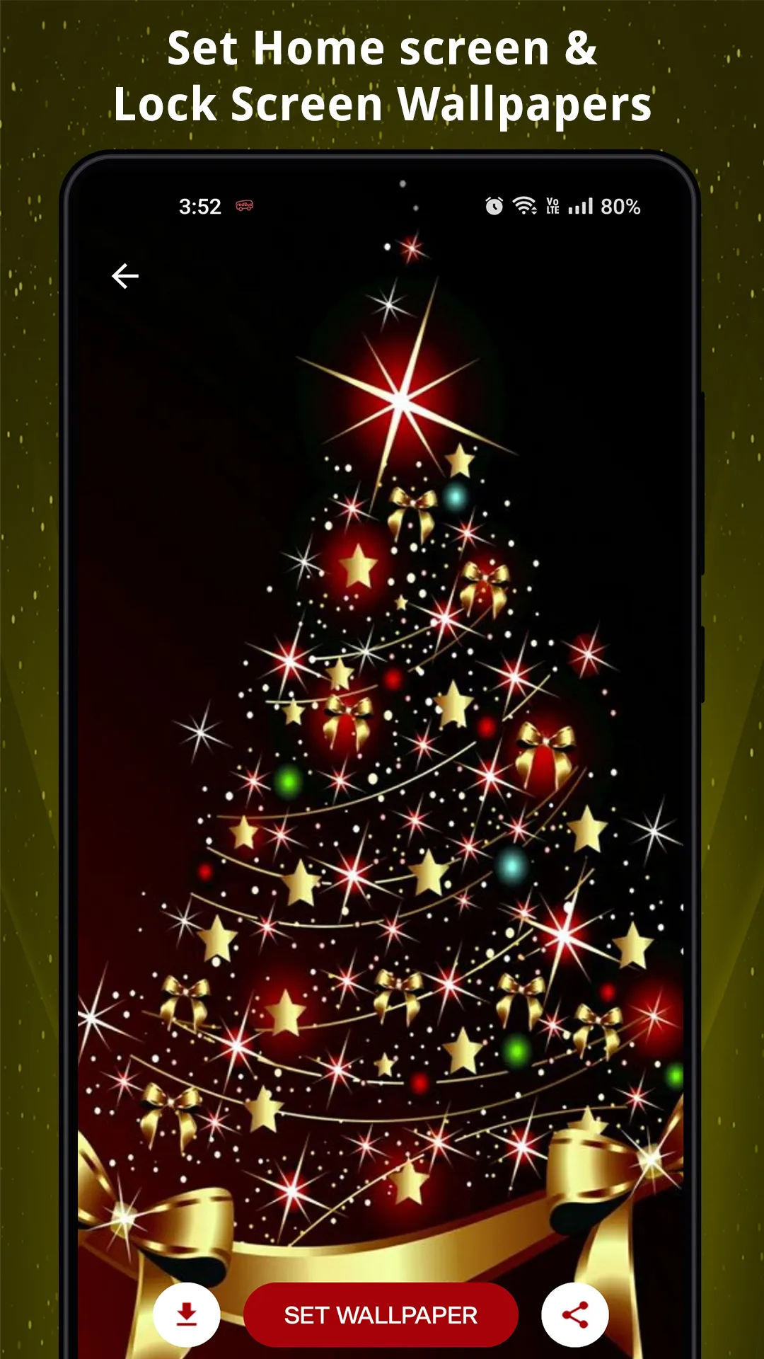 Christmas Ringtone & Wallpaper | Indus Appstore | Screenshot