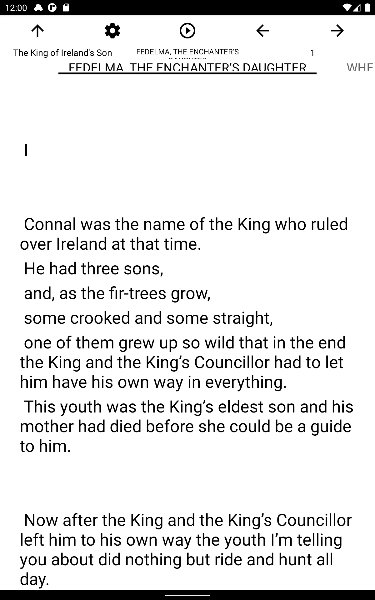 Book, The King of Ireland's So | Indus Appstore | Screenshot