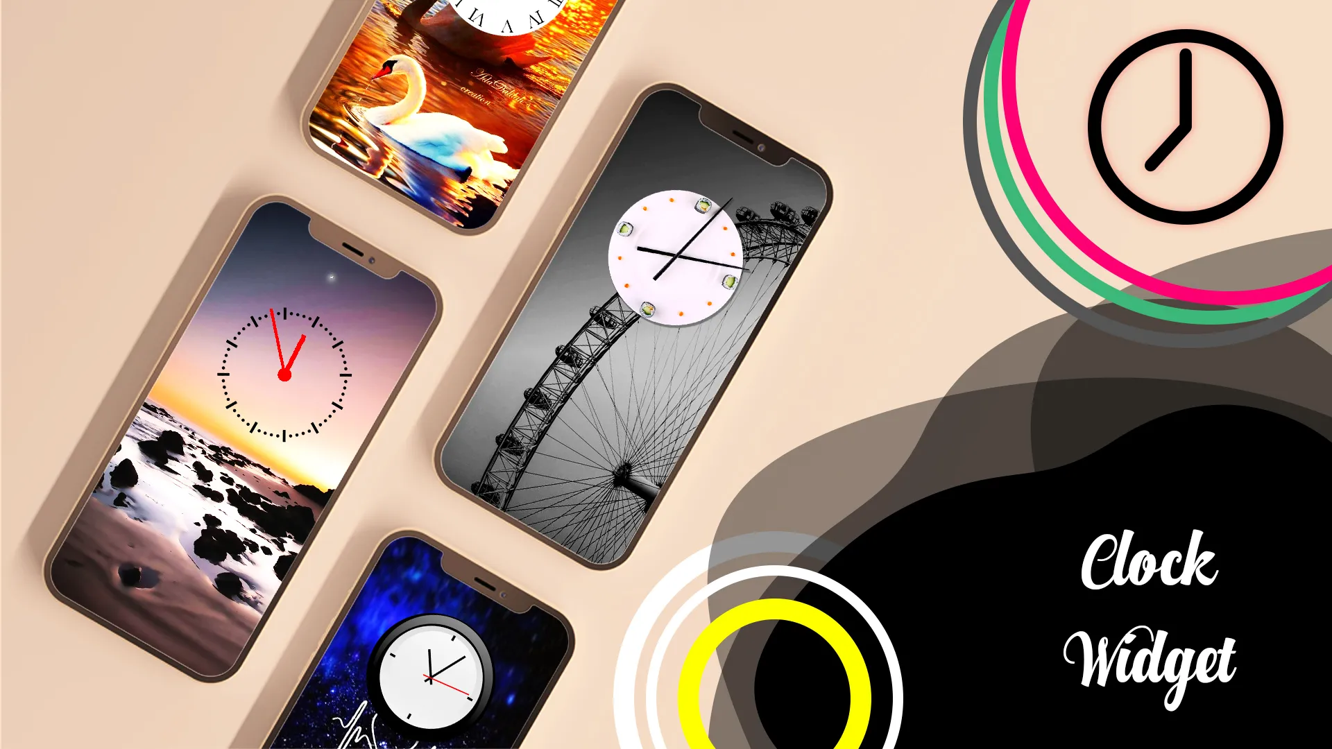 Analog Clock Widget - Home Scr | Indus Appstore | Screenshot