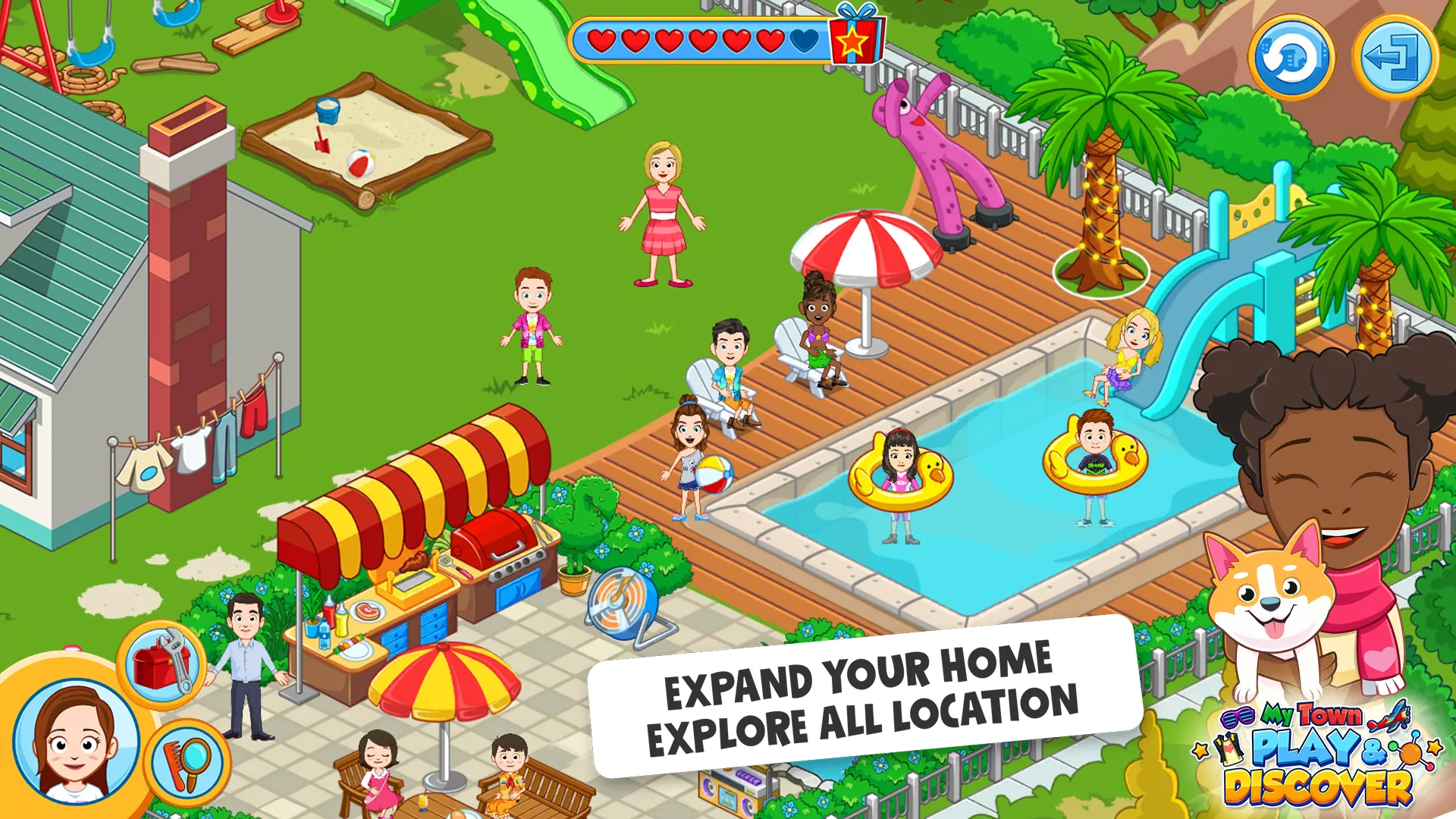 My Town - Build a City Life | Indus Appstore | Screenshot