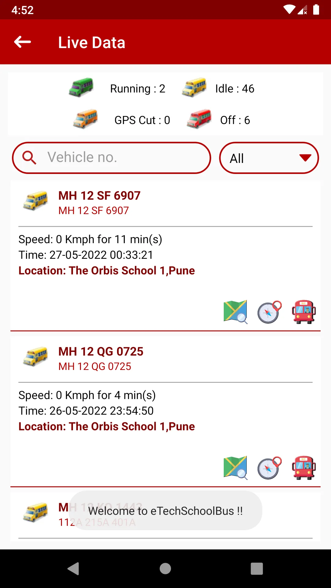 Route Manager - eTechSchoolBus | Indus Appstore | Screenshot