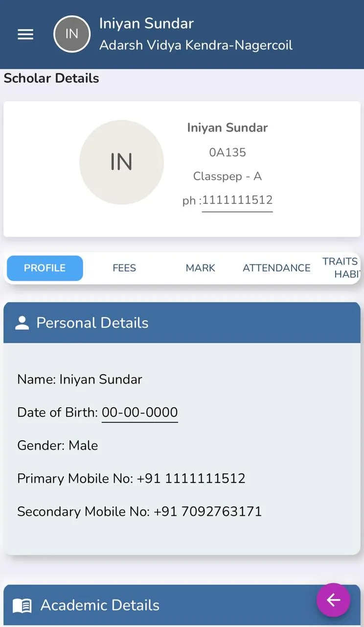 Adarsh Vidya Kendra | Indus Appstore | Screenshot