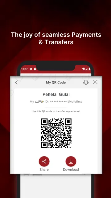 IDFC FIRST Bank: MobileBanking | Indus Appstore | Screenshot