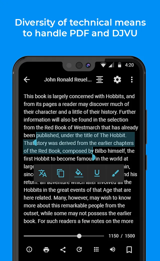 FullReader – e-book reader | Indus Appstore | Screenshot