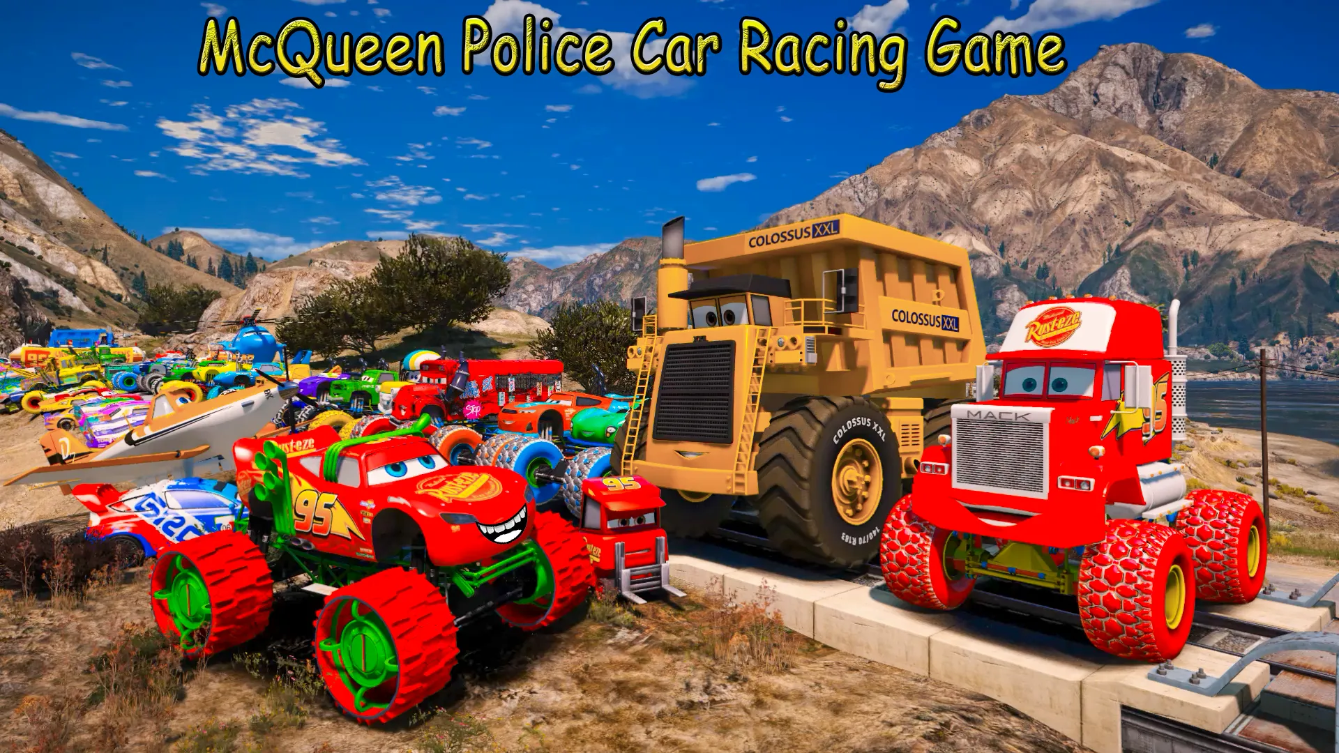 McQueen Police Car Racing Game | Indus Appstore | Screenshot