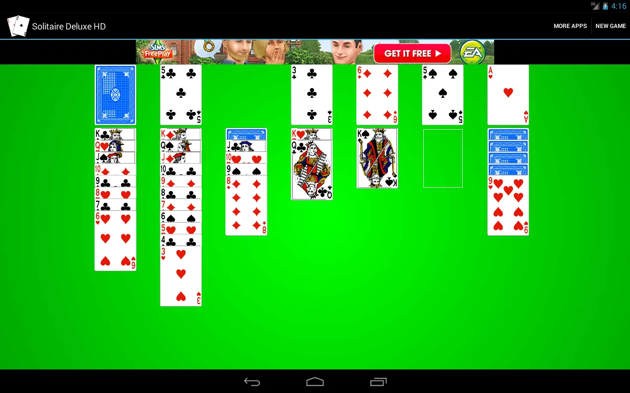 Solitaire Deluxe HD | Indus Appstore | Screenshot