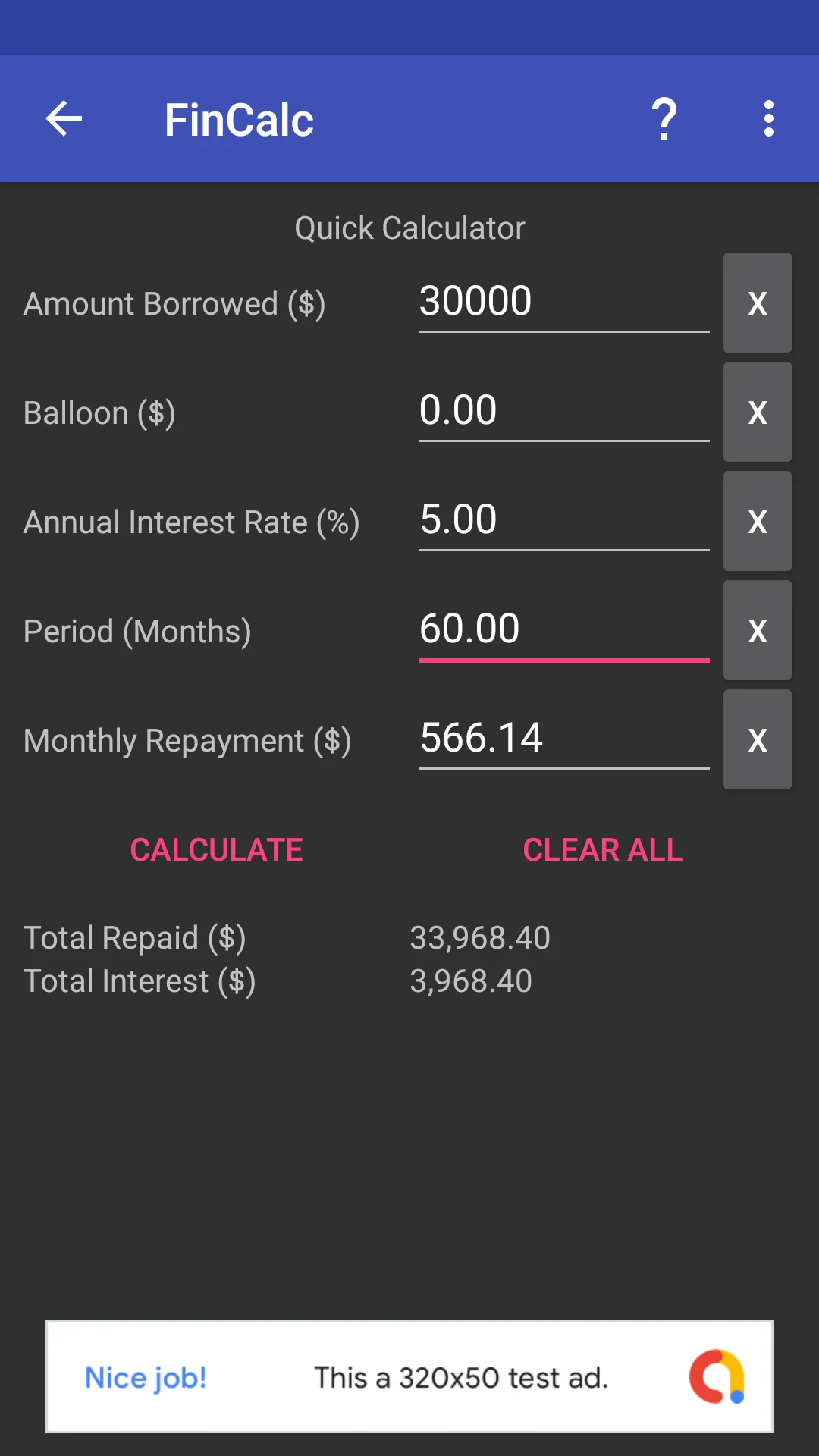 FinCalc | Indus Appstore | Screenshot