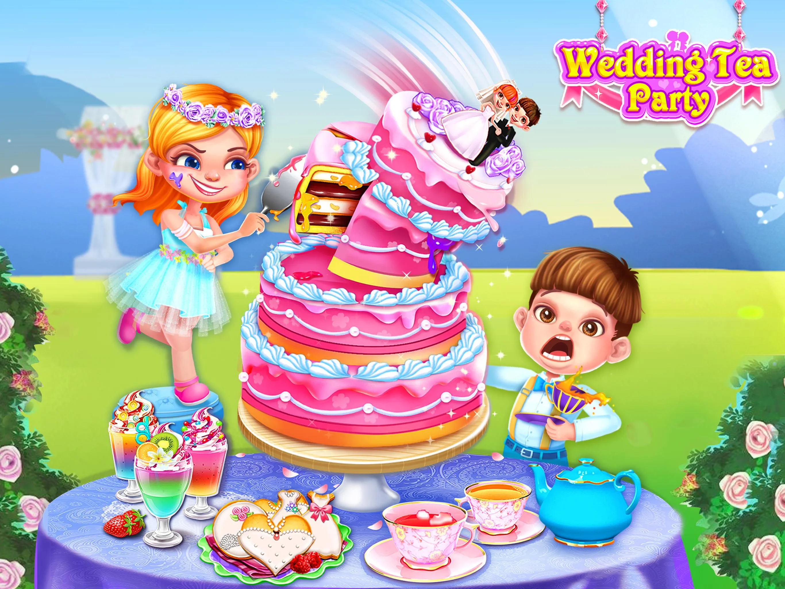 Wedding Tea Party Cooking Game | Indus Appstore | Screenshot