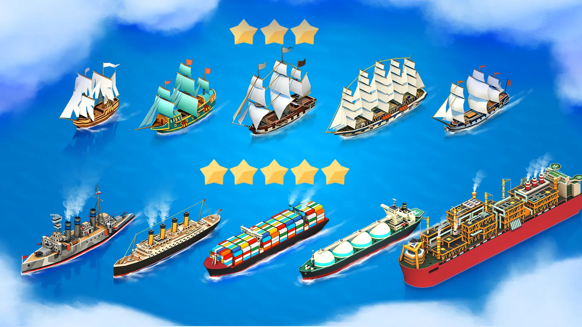 Sea Port: Cargo Boat Tycoon | Indus Appstore | Screenshot