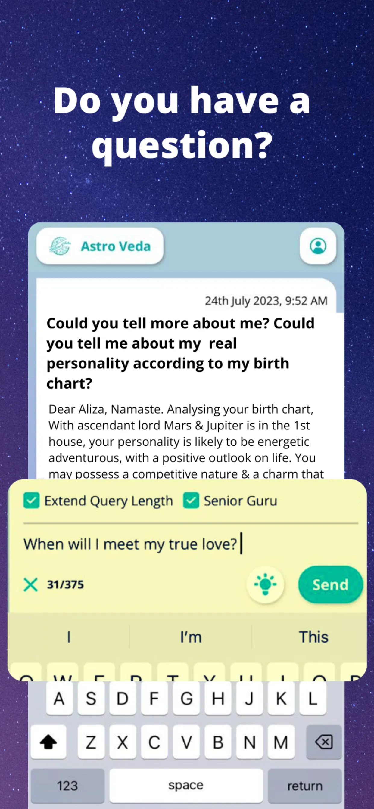 AstroVeda: Horoscope Astrology | Indus Appstore | Screenshot