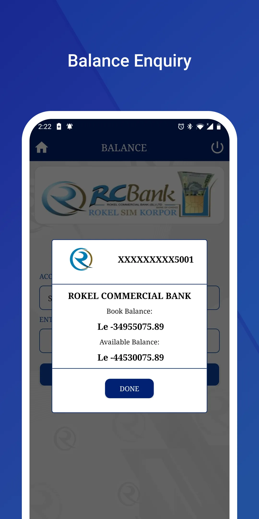 Rokel Simkorpor Plus | Indus Appstore | Screenshot