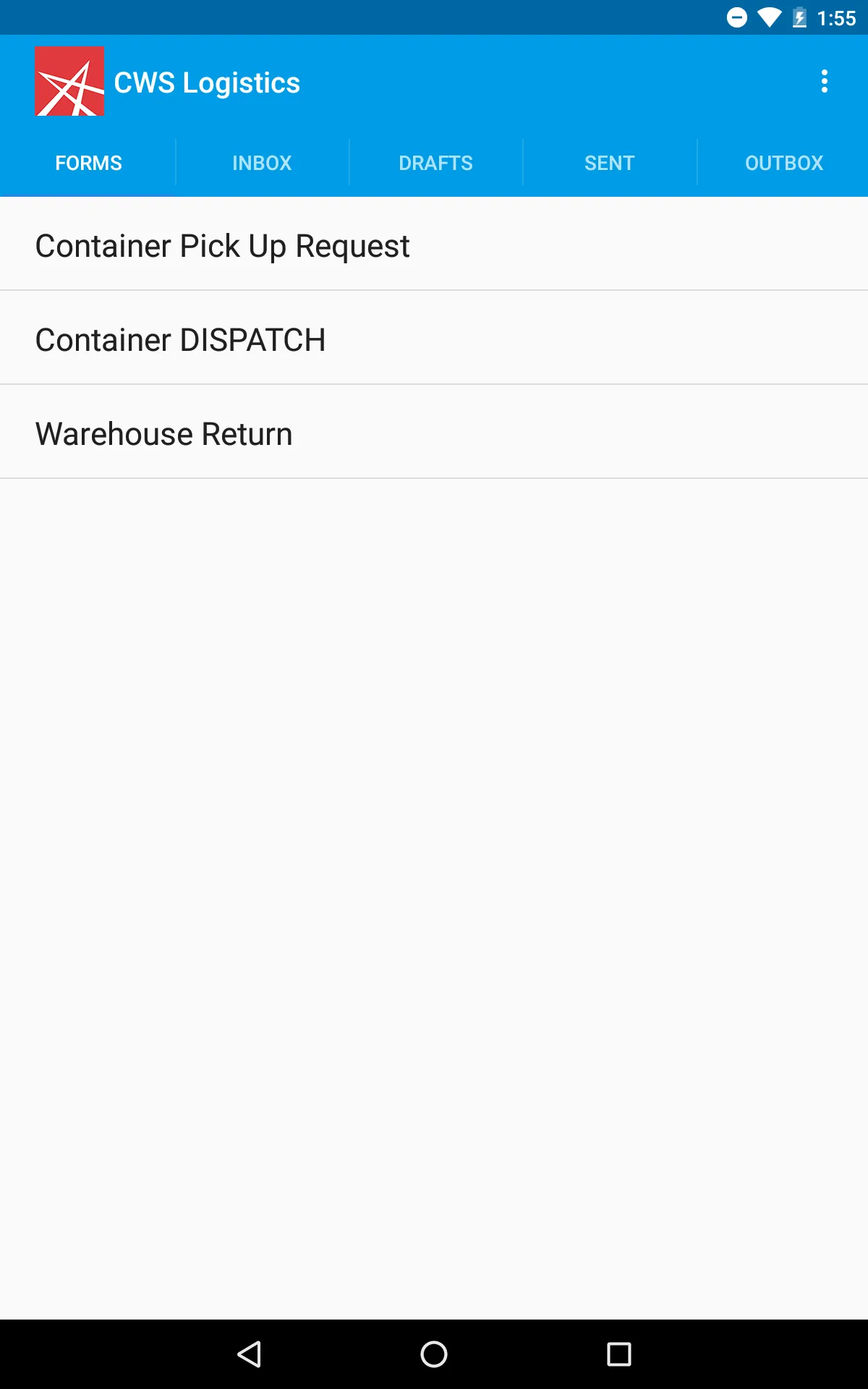 CWS Logistics | Indus Appstore | Screenshot