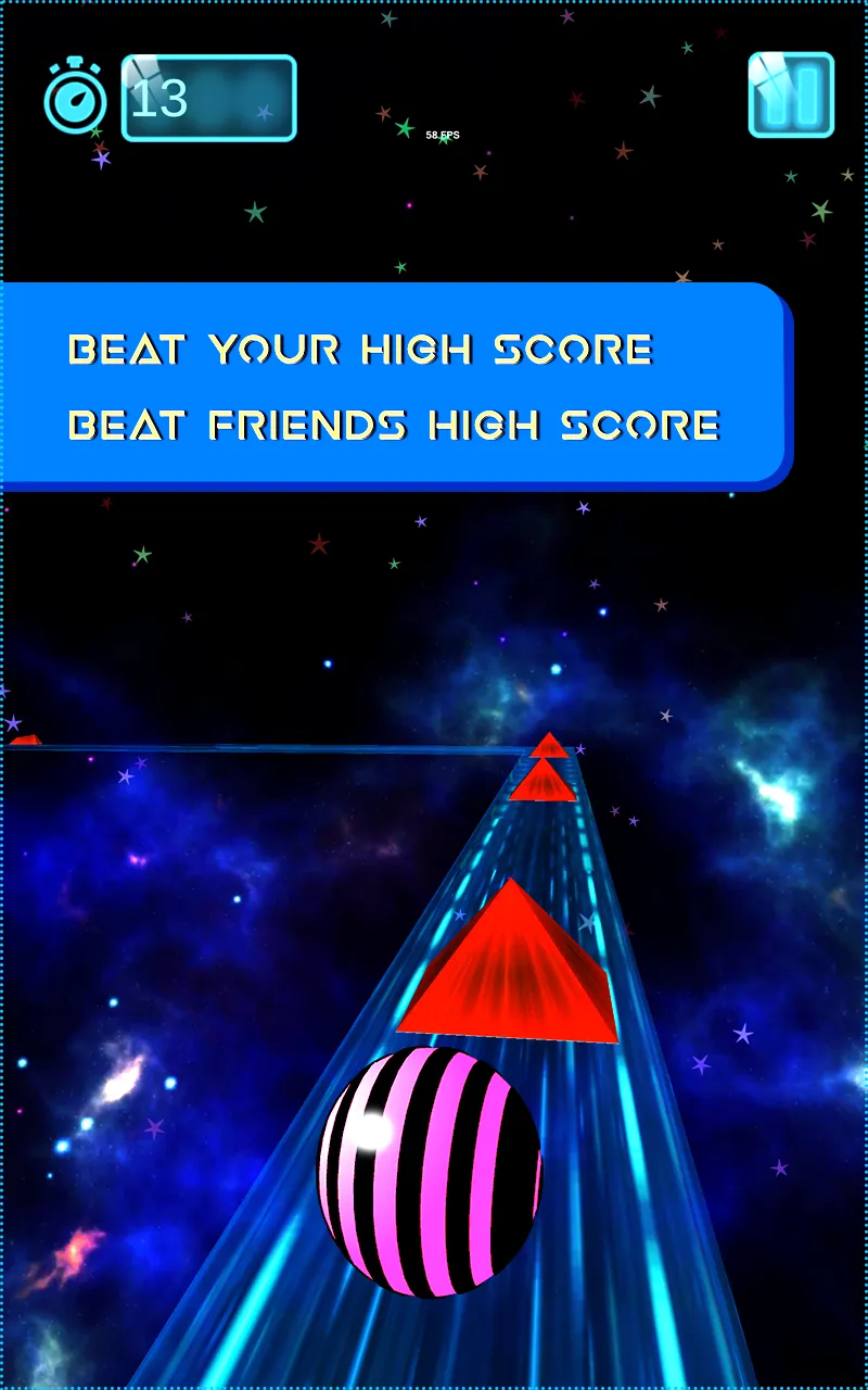 Rolling Space Ball : 3D Game | Indus Appstore | Screenshot