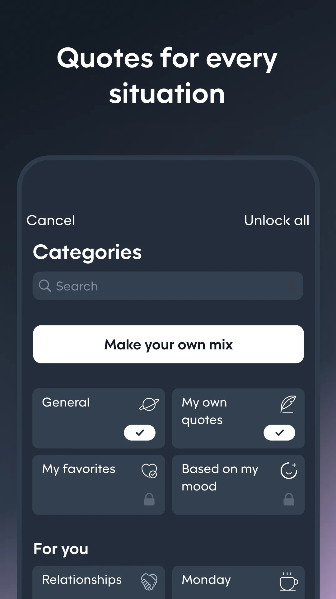 Motivation - Daily quotes | Indus Appstore | Screenshot
