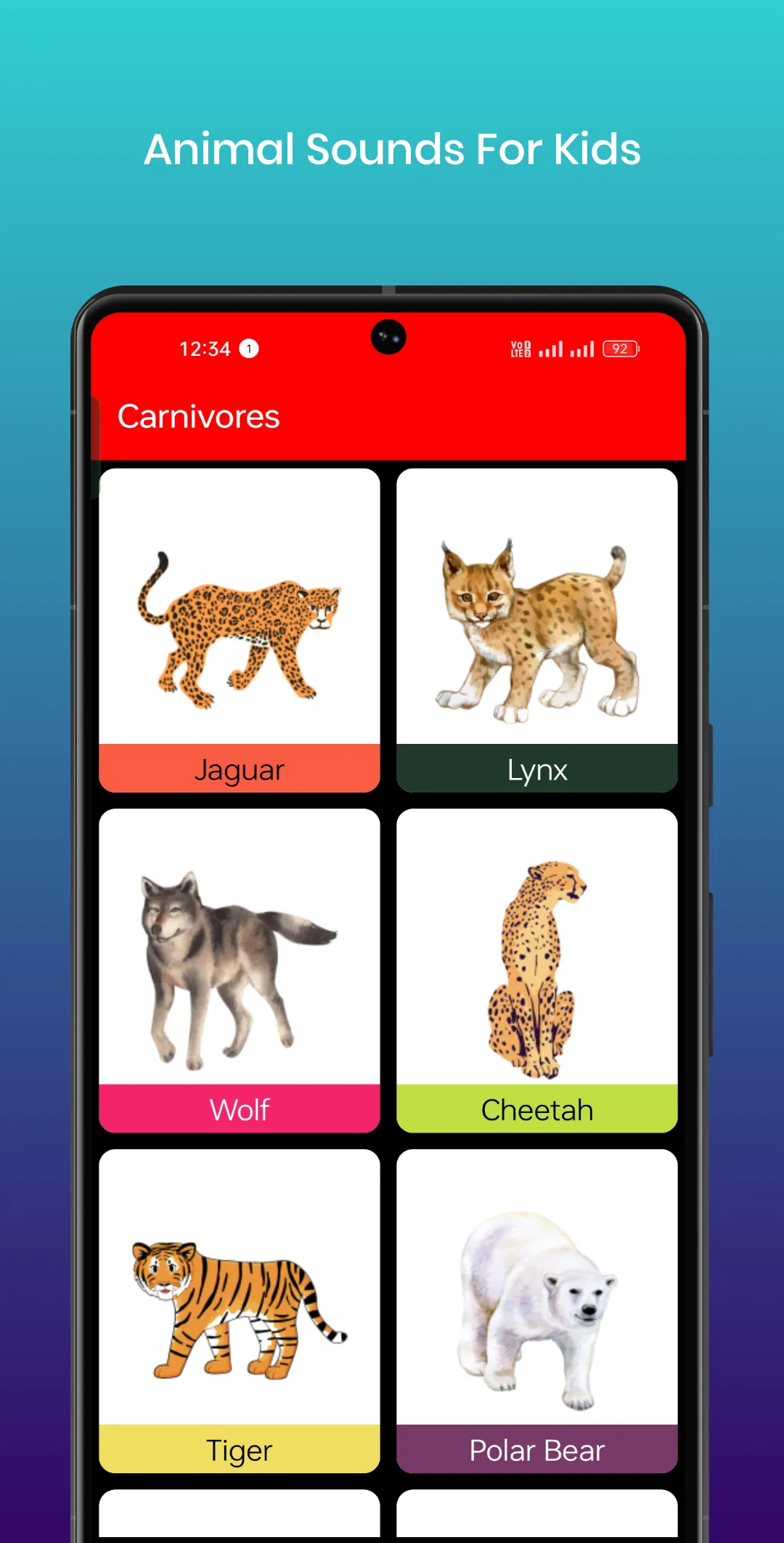 Animal Sounds For Kids | Indus Appstore | Screenshot