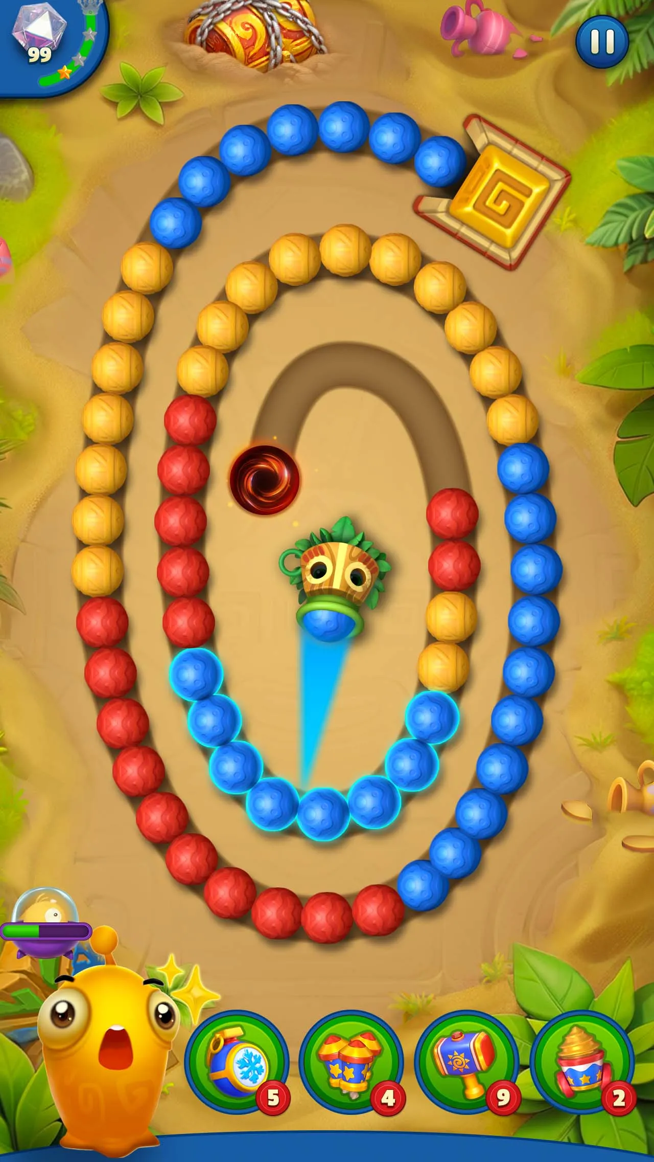 Marble Smash Ancient | Indus Appstore | Screenshot
