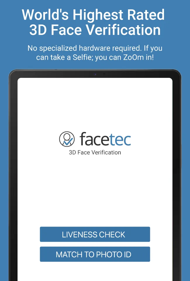 FaceTec Demo | Indus Appstore | Screenshot