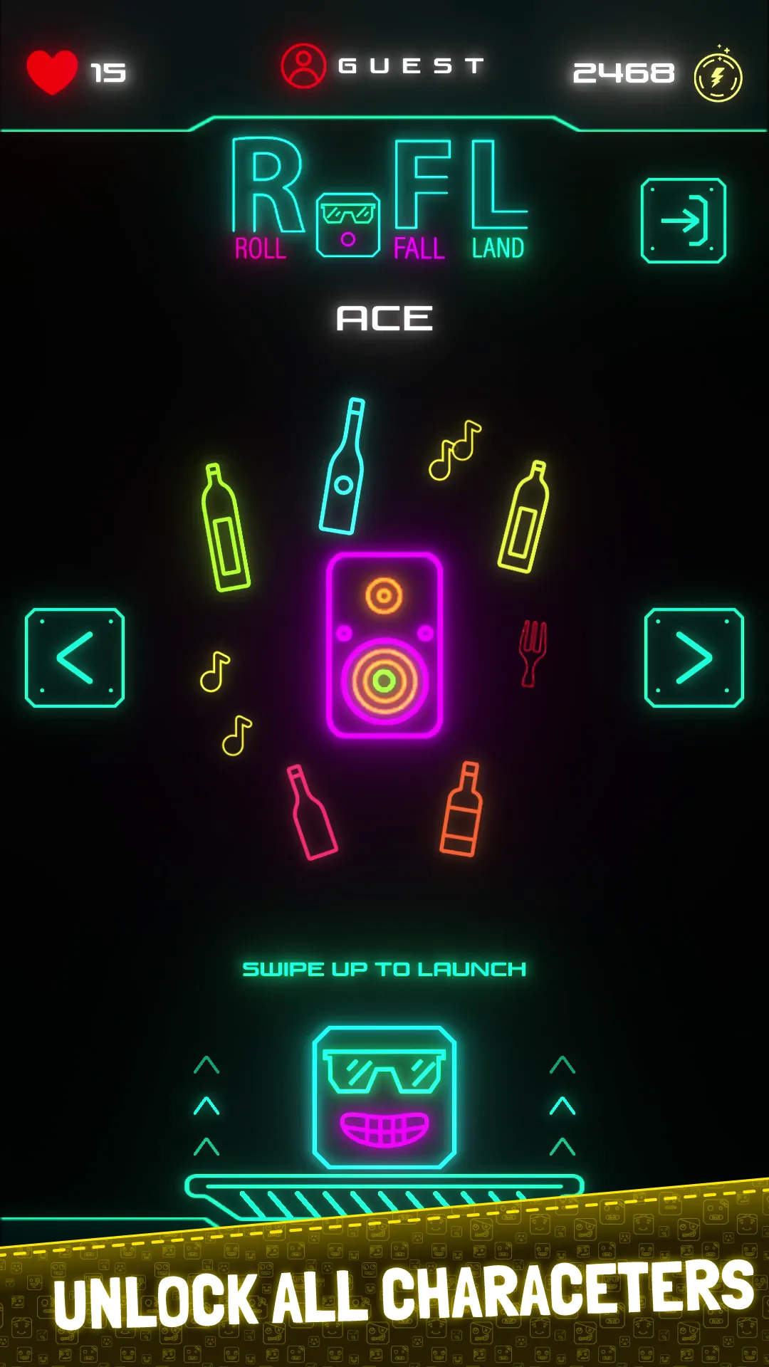 ROFL -Roll Fall Land Dice Game | Indus Appstore | Screenshot