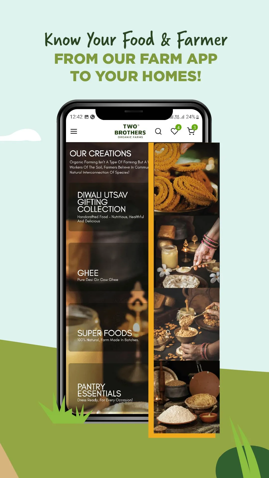 Two Brothers Organic Farms | Indus Appstore | Screenshot