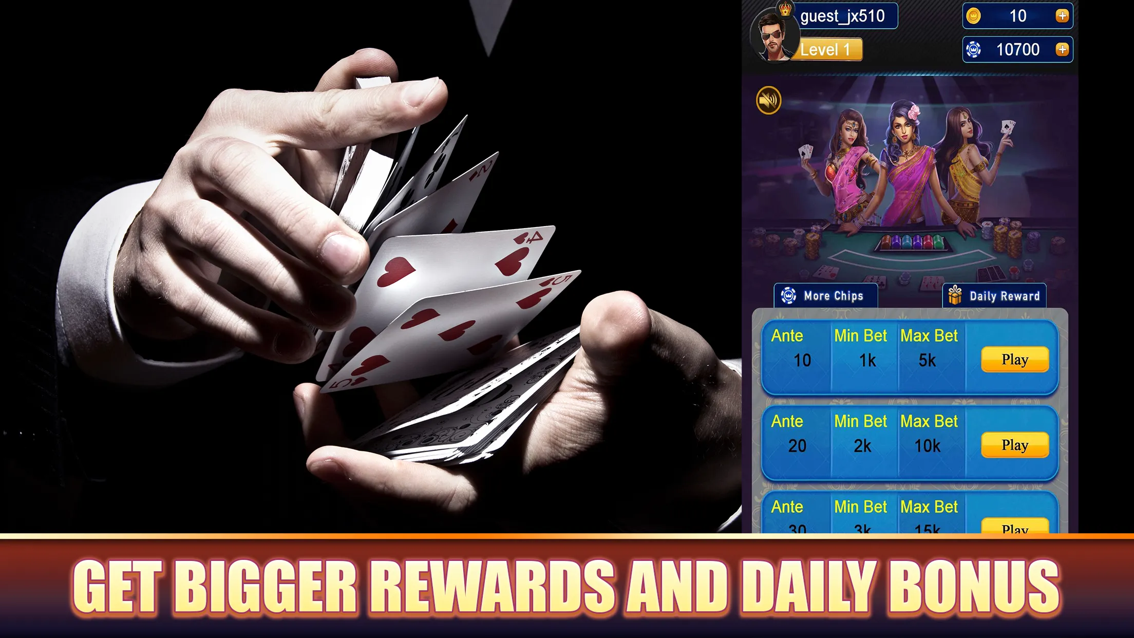 Rummy InBetween Teen Patti | Indus Appstore | Screenshot