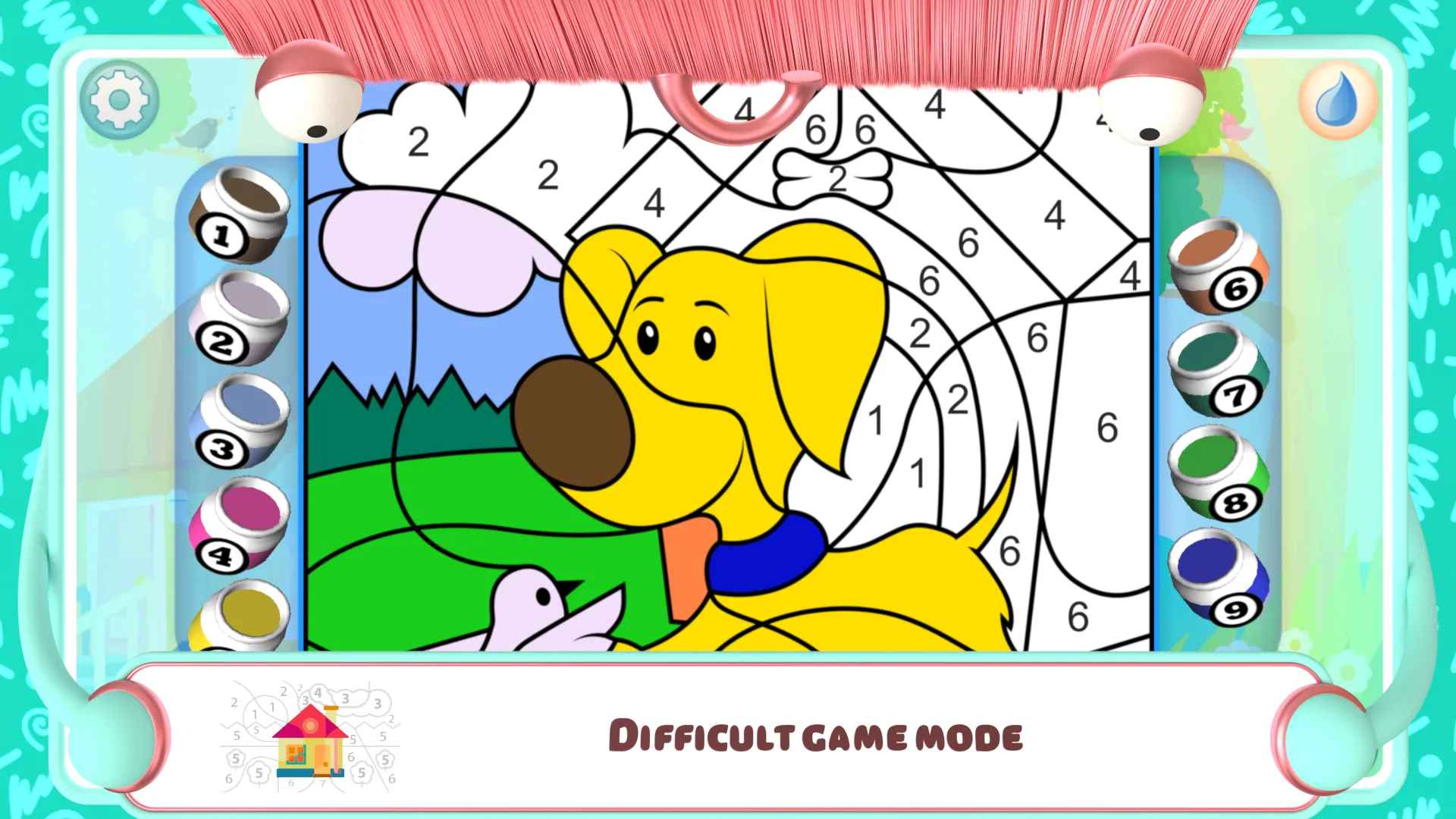 Puppy Dog Coloring Book | Indus Appstore | Screenshot