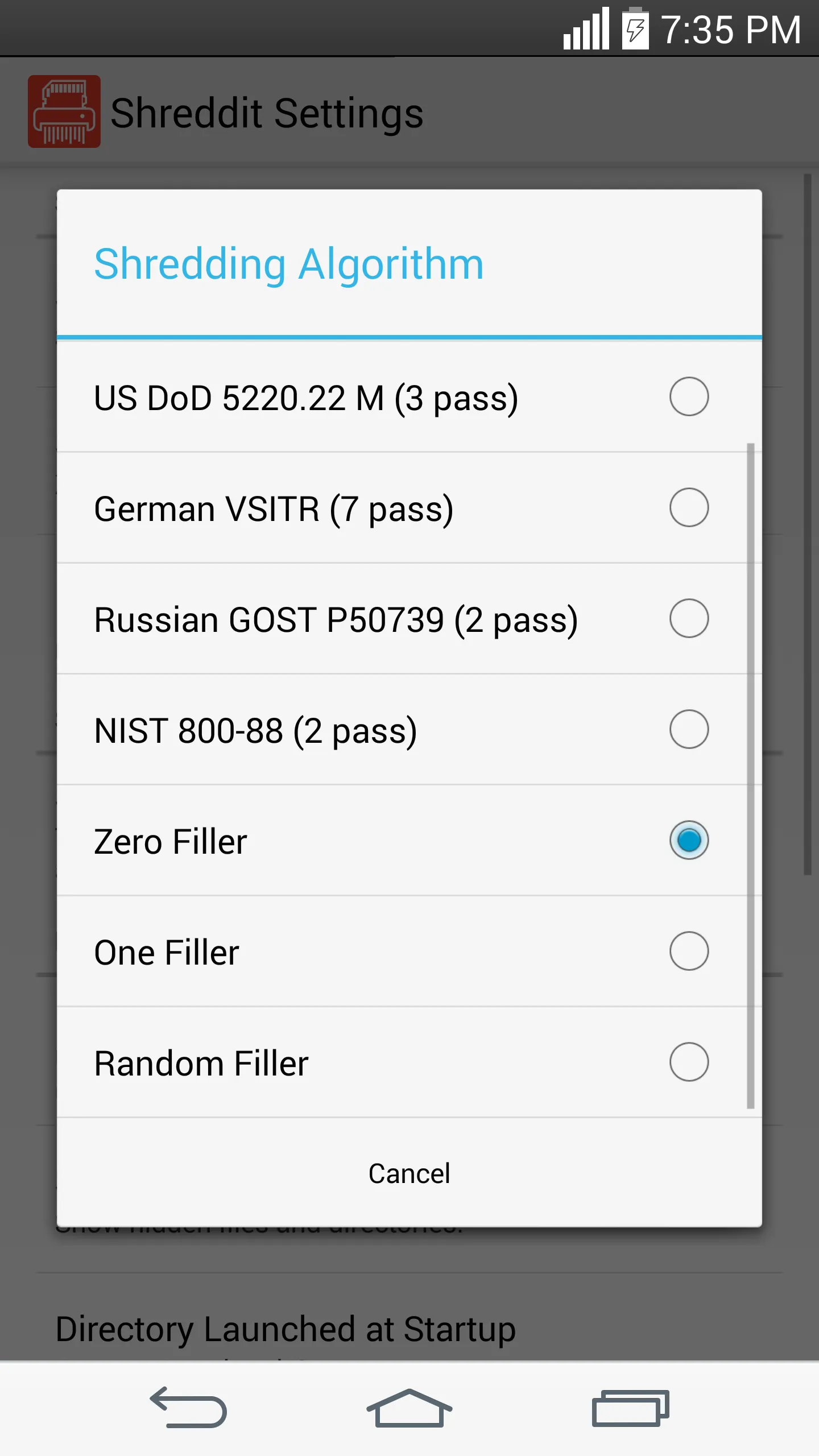 Shreddit - Data Eraser | Indus Appstore | Screenshot