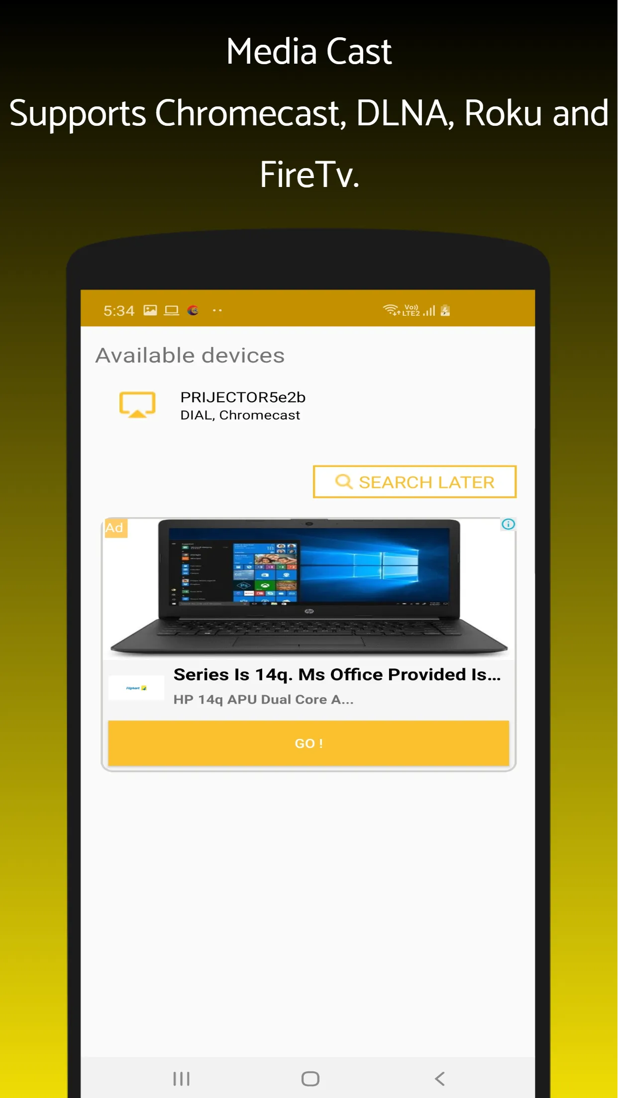 Media Cast to Chromecast,FireT | Indus Appstore | Screenshot