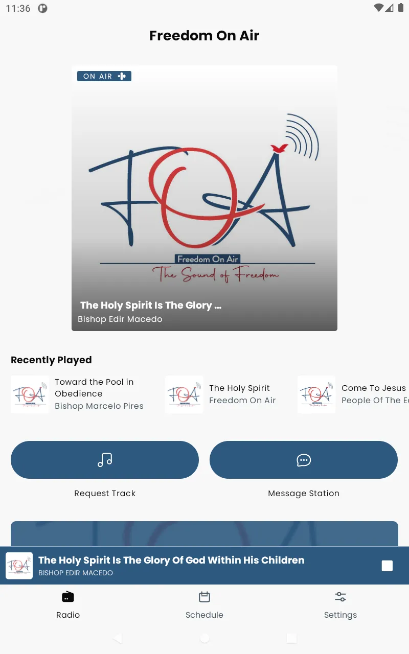 Freedom On Air | Indus Appstore | Screenshot