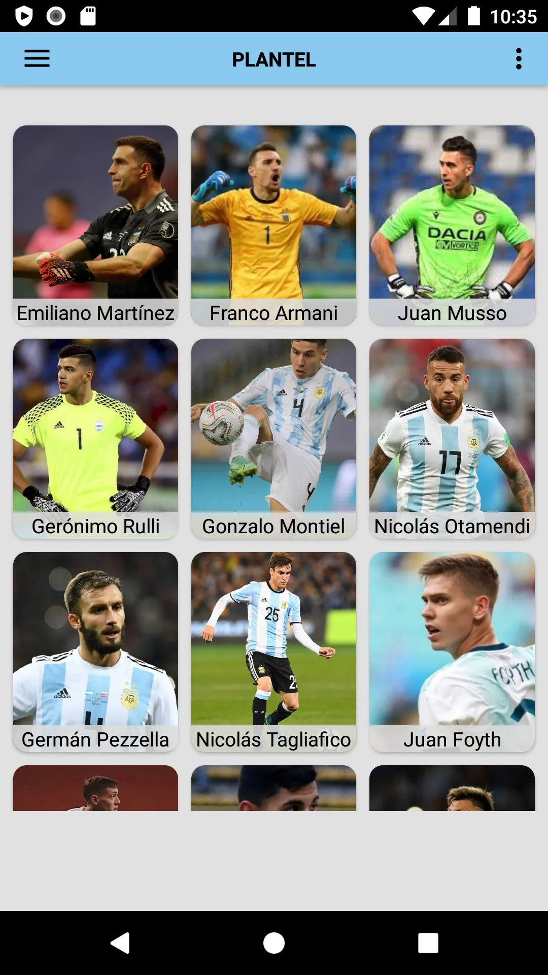 Selección Argentina de fútbol | Indus Appstore | Screenshot