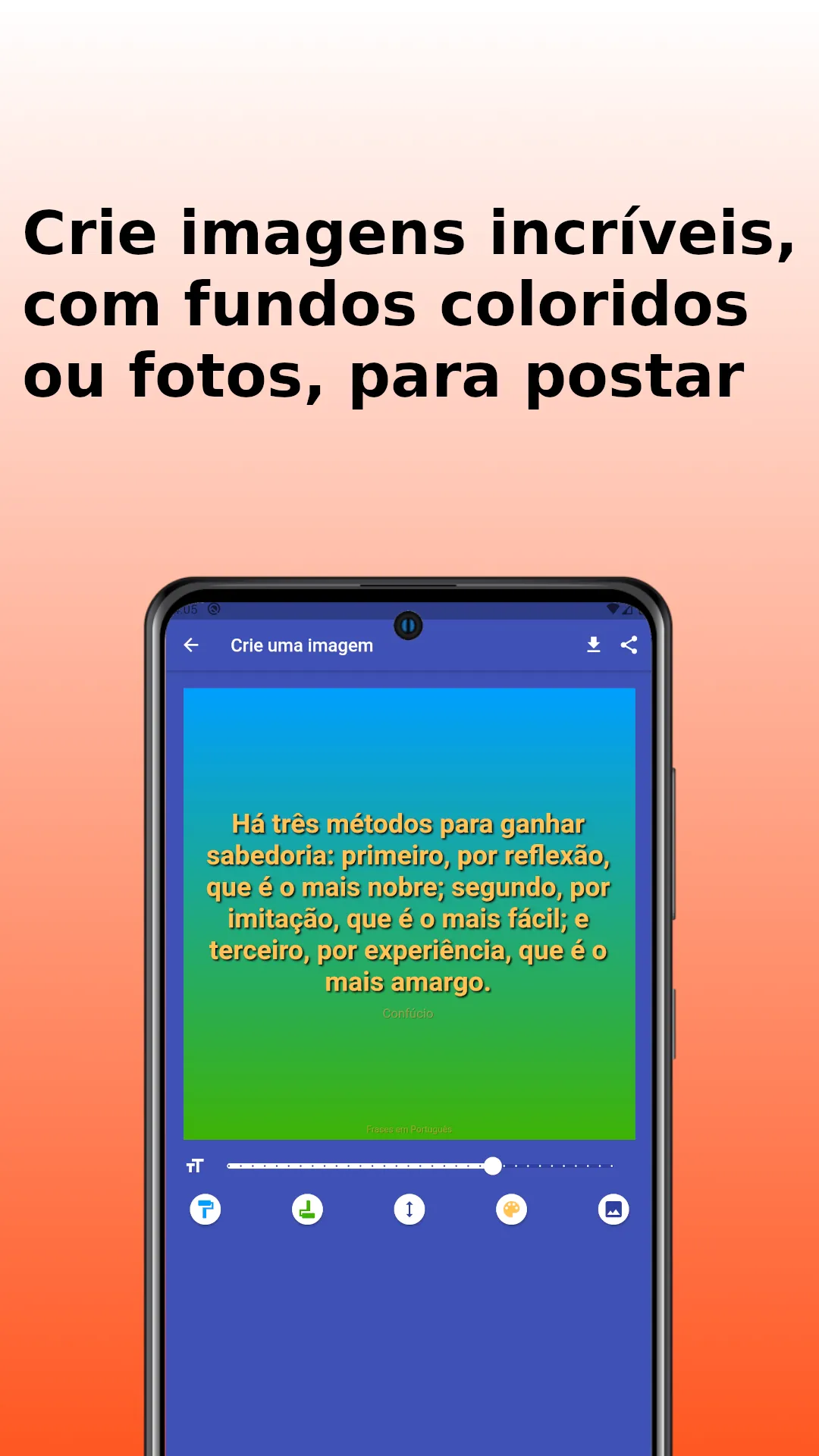 Frases em Português | Indus Appstore | Screenshot