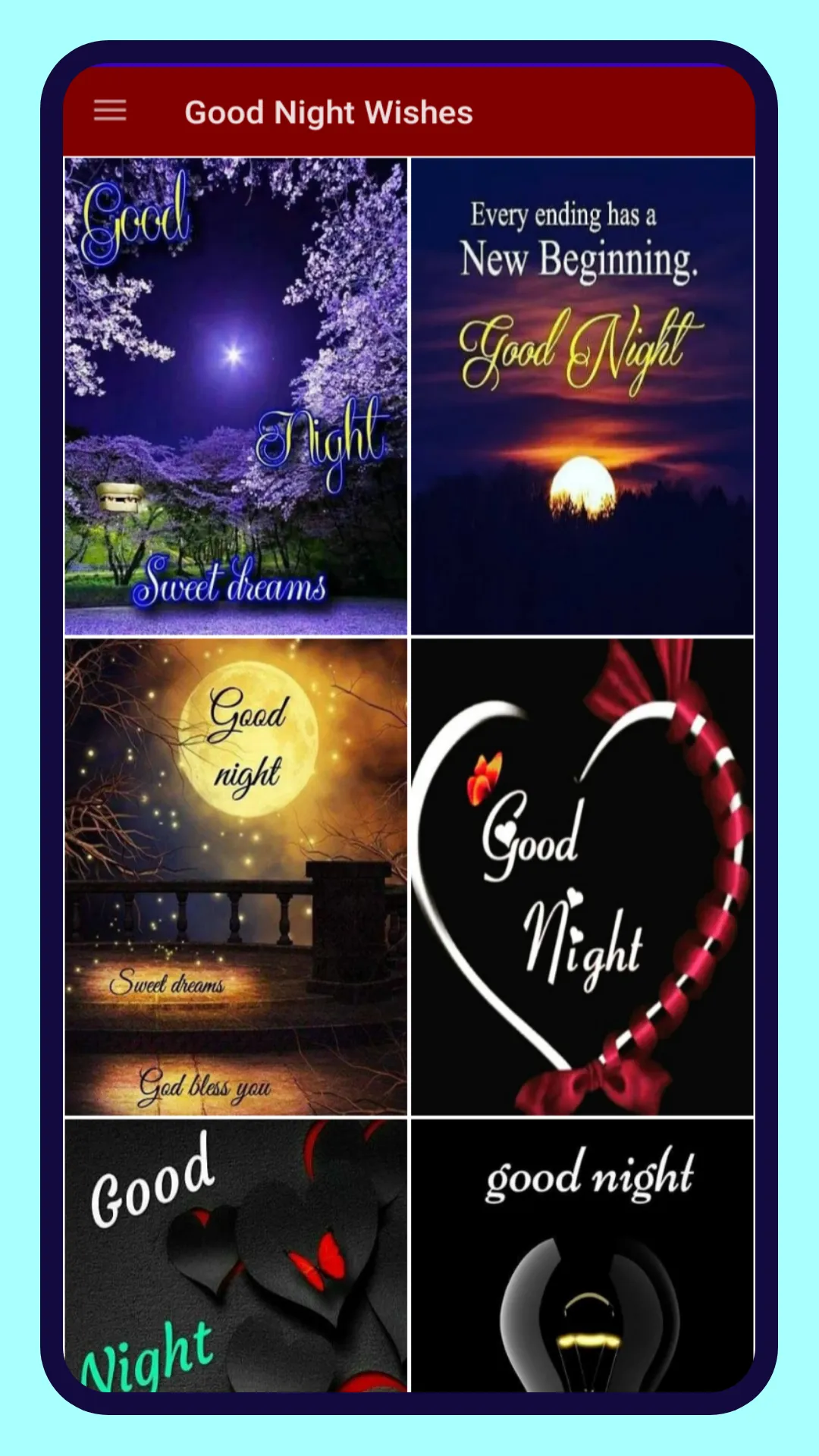 Good Night Wishes | Indus Appstore | Screenshot