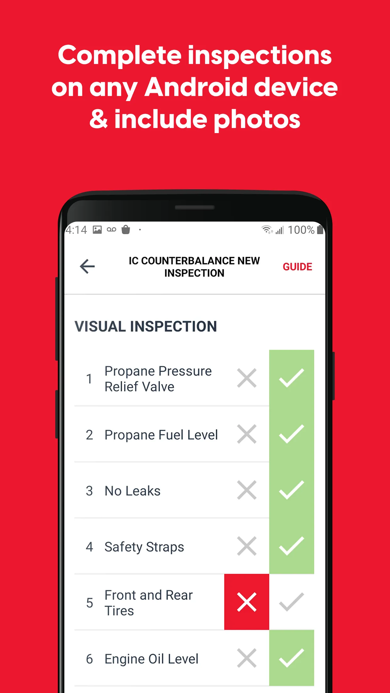 MasterCheck: Inspect Forklifts | Indus Appstore | Screenshot