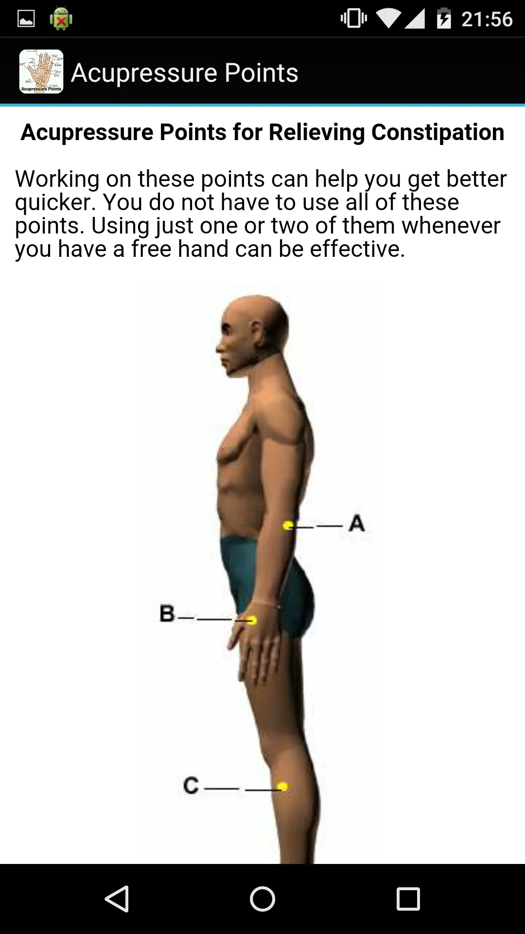 Acupressure Points | Indus Appstore | Screenshot