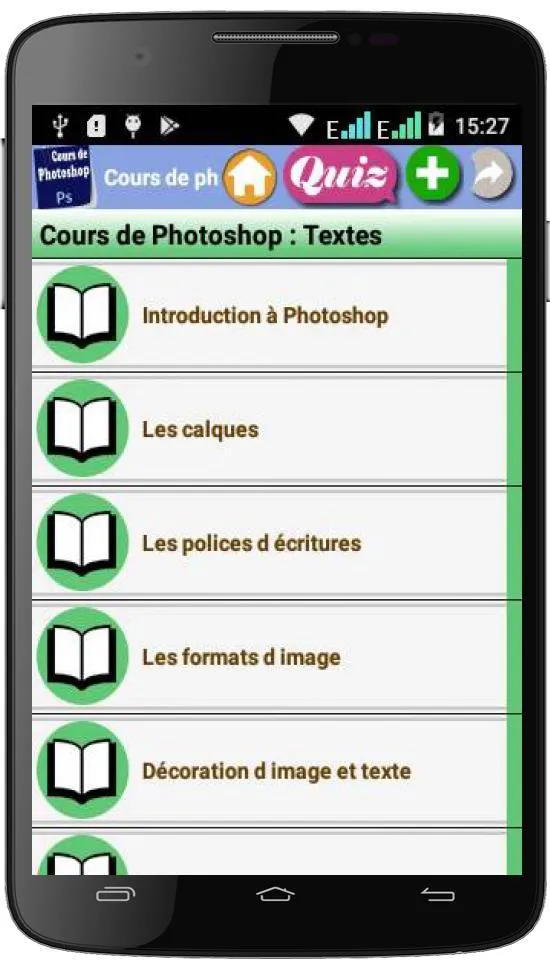 Cours de Photoshop | Indus Appstore | Screenshot