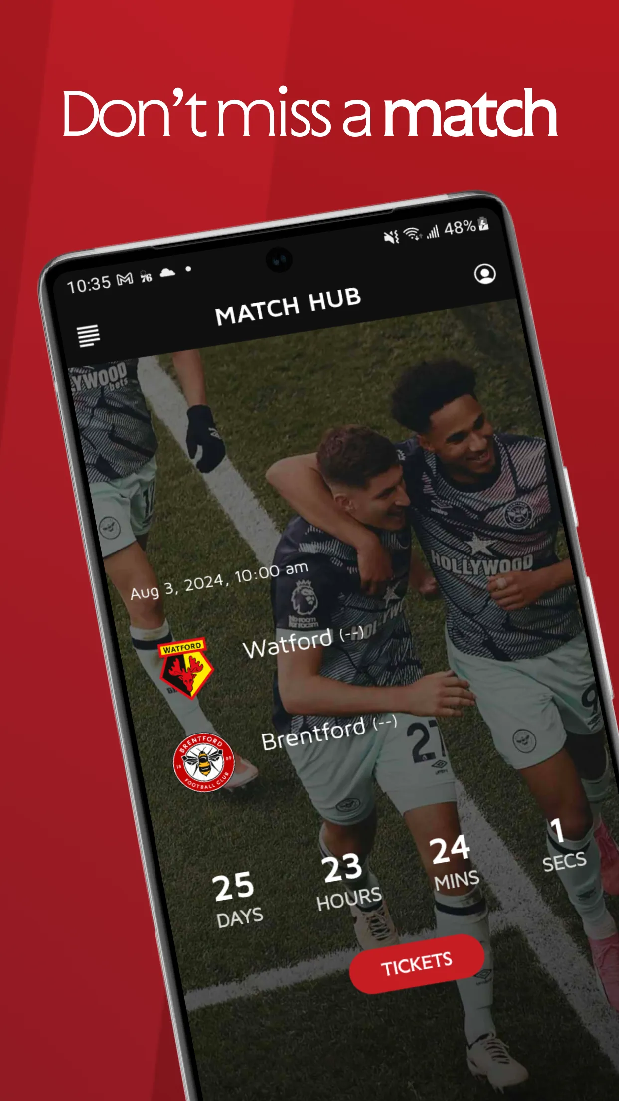 Brentford FC Official | Indus Appstore | Screenshot