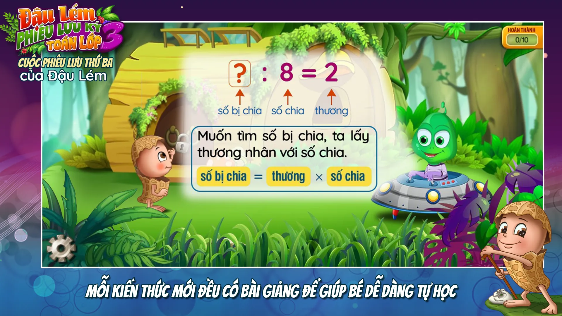 Đậu Lém - Toán 3 | Indus Appstore | Screenshot