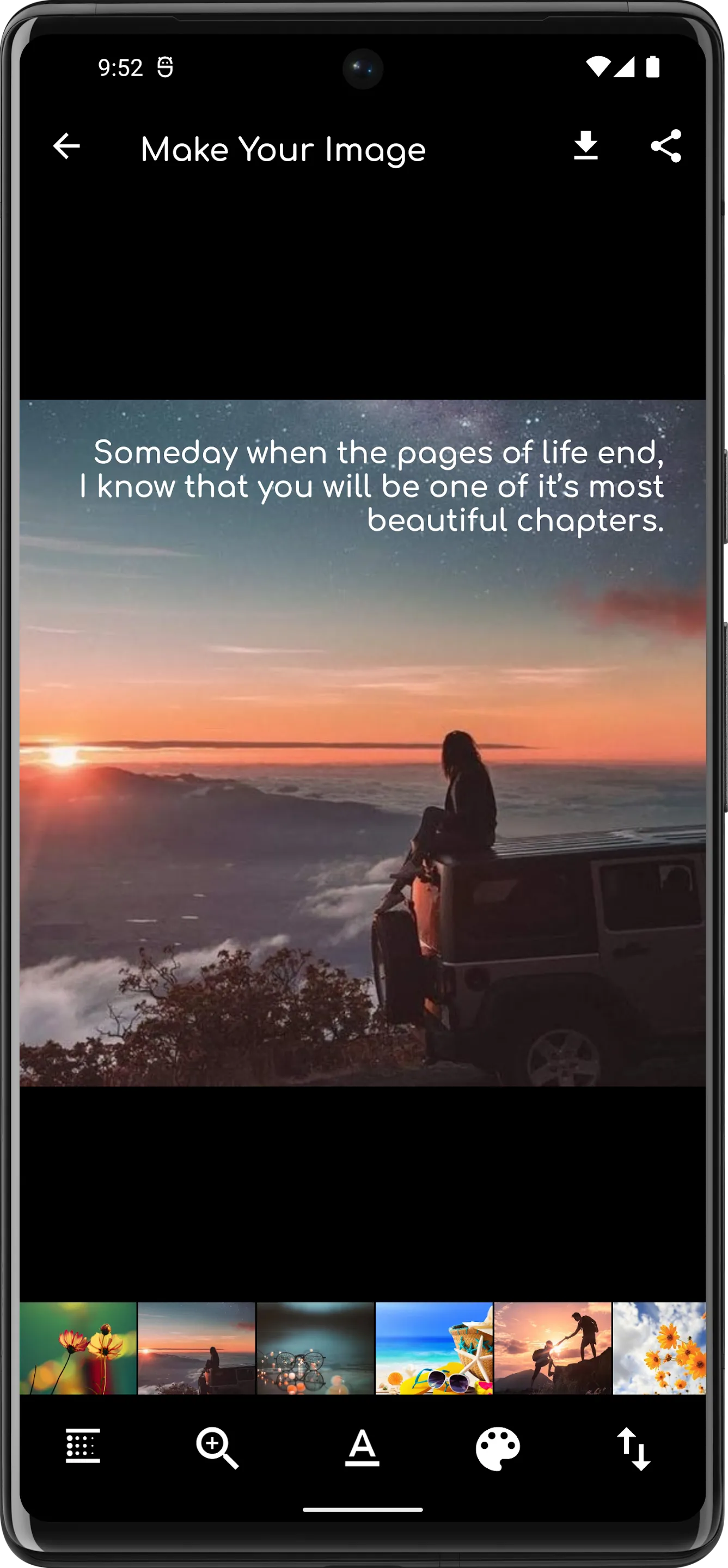 Caption and Status | Indus Appstore | Screenshot