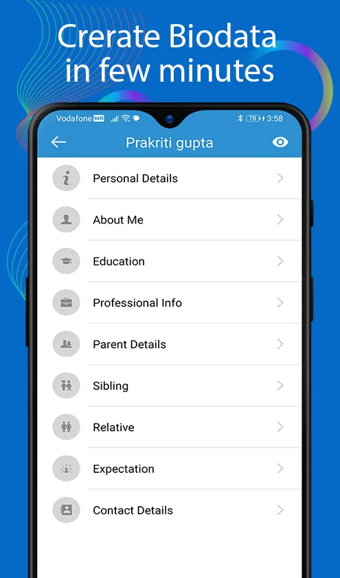 Marriage Biodata Maker 2025 | Indus Appstore | Screenshot