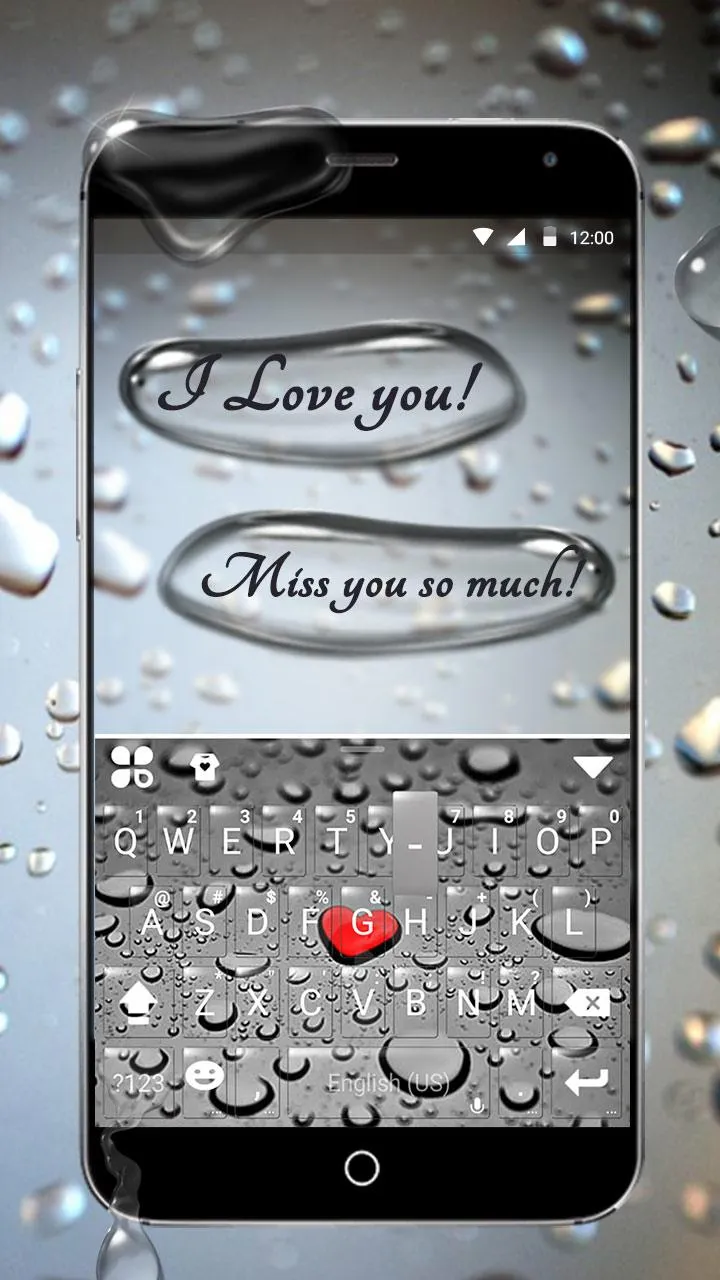 HeartDroplet Theme | Indus Appstore | Screenshot