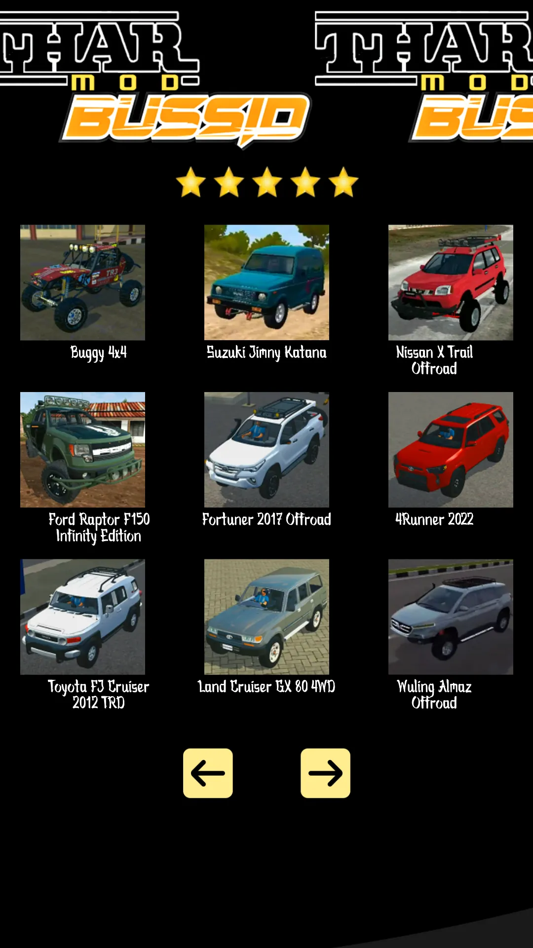 Modified Thar Mod Bussid | Indus Appstore | Screenshot