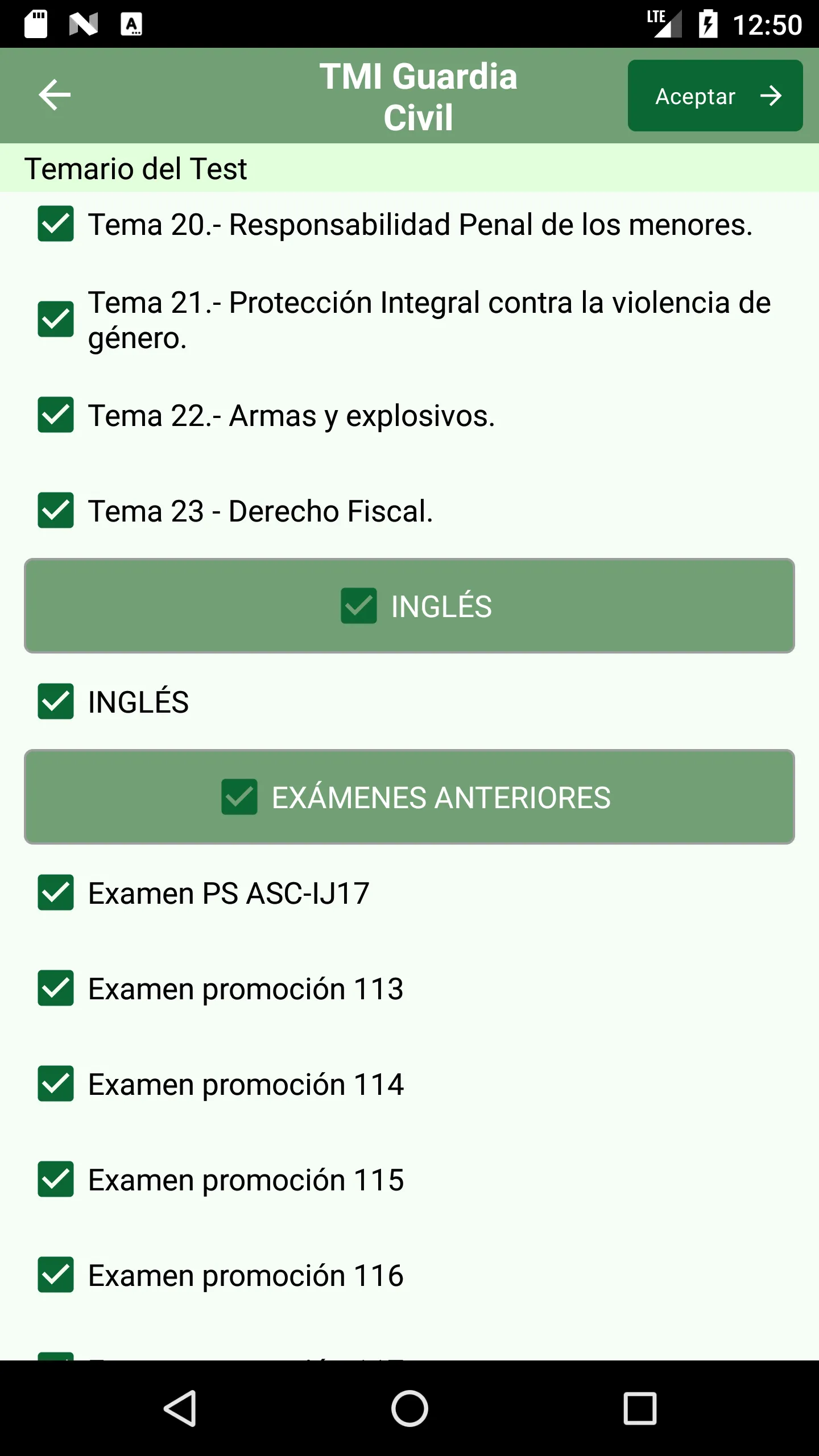 Test me in Guardia Civil Opo23 | Indus Appstore | Screenshot