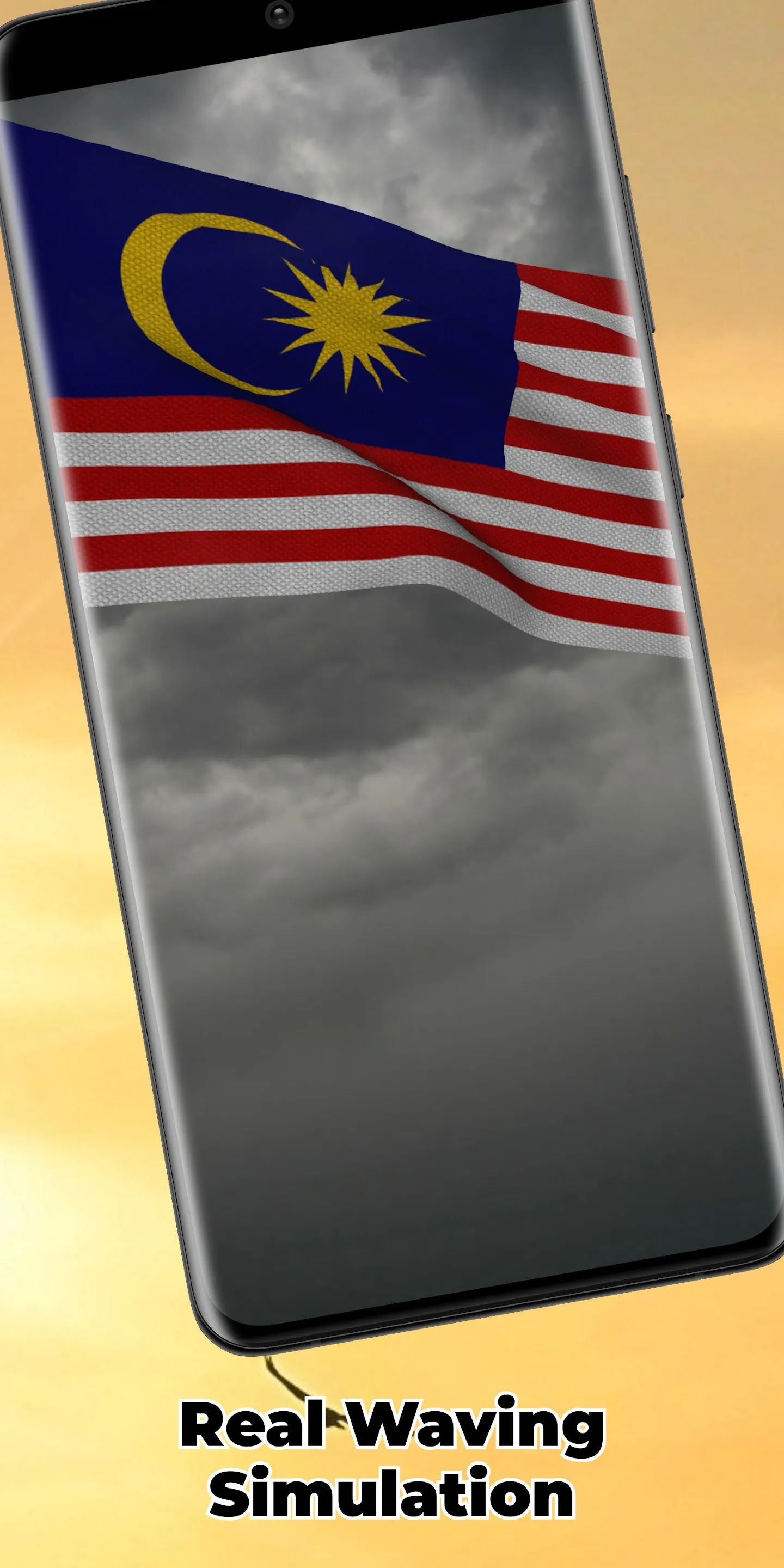 Malaysia Flag Live Wallpaper | Indus Appstore | Screenshot